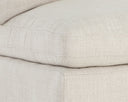GLENROSE WHEELED DINING CHAIR - EFFIE LINEN