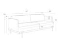 SAUL SOFA - COPENHAGEN OLIVE