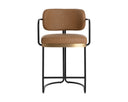 JALEN COUNTER STOOL - MILLIKEN COGNAC