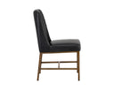 LEIGHLAND DINING CHAIR - COAL BLACK