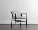 MEADOW DINING ARMCHAIR - VAULT FOG