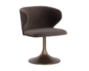 SIMONE SWIVEL DINING CHAIR - MEG ASH