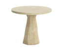 KLIFF BISTRO TABLE - TRAVERTINE LOOK NATURAL