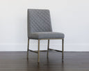 LEIGHLAND DINING CHAIR - DARK GREY