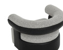 OLIDA SWIVEL LOUNGE CHAIR - HELIOS CHECK BLACK NAPA BLACK