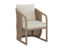 PALERMO DINING CHAIR - DRIFT BROWN STINSON CREAM
