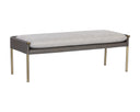 BELLEVUE BENCH - BELFAST HEATHER GREY BRAVO ASH