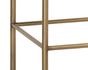 SENECA COUNTER STOOL - ANTIQUE BRASS DANNY IVORY