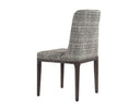 ELISA DINING CHAIR - GREY OAK NAYA CHECK BLACK