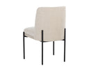 RICHIE DINING CHAIR - BLACK DANNY IVORY