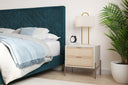 AVIDA NIGHTSTAND - CHAMPAGNE GOLD CREAMNATURAL