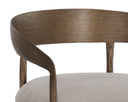 ZANATTA COUNTER STOOL - ZENITH TAUPE GREY