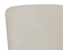 ZEKE DINING CHAIR - ANTIQUE BRASS BERGEN IVORY