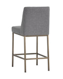 LEIGHLAND COUNTER STOOL - DARK GREY