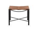 RIZ STOOL - TAN LEATHER
