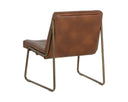 ANTON LOUNGE CHAIR - BRAVO COGNAC