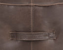 MITCHELL OTTOMAN - HAVANA DARK BROWN
