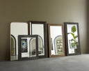 CALABASAS FLOOR MIRROR - BRASS