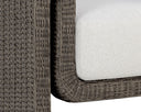 TIBI ARMCHAIR - GREY LOUIS CREAM