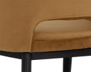 THATCHER DINING ARMCHAIR - BLACK GOLD SKY