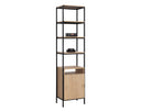 Duren Modular Bookcase - SMALL RUSTIC OAK BLACK