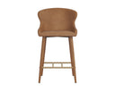 EVORA COUNTER STOOL - MILLIKEN COGNAC