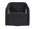 KENDRICK SWIVEL LOUNGE CHAIR - ABBINGTON BLACK