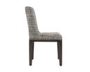 ELISA DINING CHAIR - GREY OAK NAYA CHECK BLACK