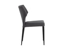 JAMES STACKABLE DINING CHAIR - CITY GREY