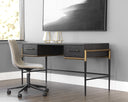 WELDRICK DESK - ESPRESSO