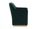 JAIME DINING ARMCHAIR - MEG DARK EMERALD