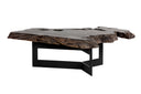 WYATT COFFEE TABLE - BLACK DARK BROWN