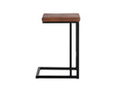 BOONE COUNTER STOOL - BLACK BRAVO COGNAC