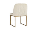 NEVIN DINING CHAIR - POLO CLUB MUSLIN