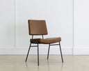 BRINLEY DINING CHAIR - BLACK HAZELNUT