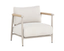 MUROS LOUNGE CHAIR - GREIGE PALAZZO CREAM
