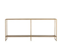 EIFFEL CONSOLE TABLE - ANTIQUE BRASS