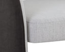 ROSALIA LOUNGE CHAIR - MINA LIGHT GREY MEG ASH