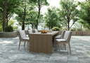 SORRENTO DINING CHAIR - DRIFT BROWN PALAZZO CREAM