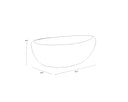 CORVO COFFEE TABLE - LARGE WHITE