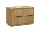 Vesper Nightstand - LARGE RUSTIC OAK