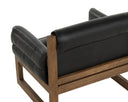 FERGUSON LOUNGE CHAIR - VINTAGE BLACK NIGHT LEATHER