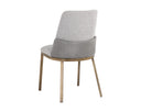 MARIE DINING CHAIR - BELFAST HEATHER GREY BRAVO METAL