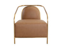 CICERO LOUNGE CHAIR - MILLIKEN COGNAC