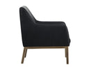 WOLFE LOUNGE CHAIR - BRAVO BLACK
