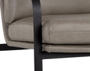 STERLING LOUNGE CHAIR - MISSOURI STONE LEATHER
