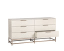 Calden Dresser - SMALL CHAMPAGNE GOLD CREAM