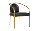 CICERO DINING ARMCHAIR - CANTINA BLACK