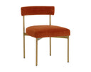 SENECA DINING CHAIR - ANTIQUE BRASS DANNY RUST