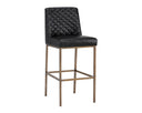 LEIGHLAND BARSTOOL - COAL BLACK